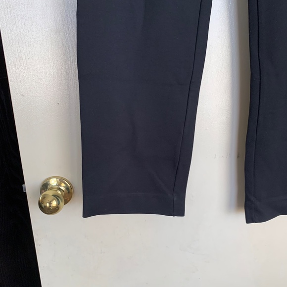 Franne Golde Black Pants XL High Rise Classic Office Stretch Knit Comfort Pants - Picture 3 of 7